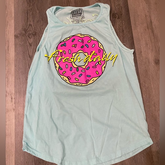 Mens tank top donut rave - Picture 1 of 2